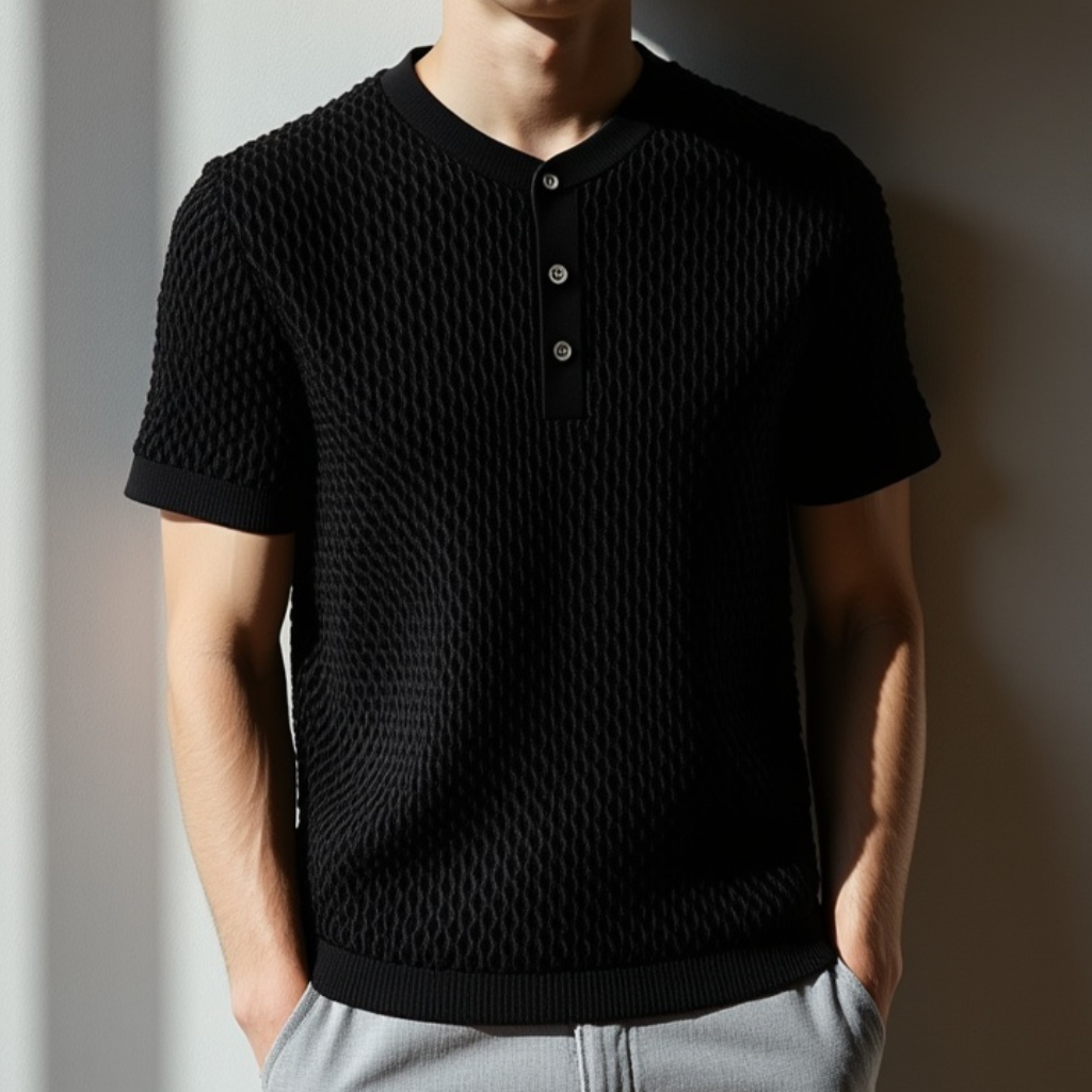 Camisa Polo Malha Franfurt Gray