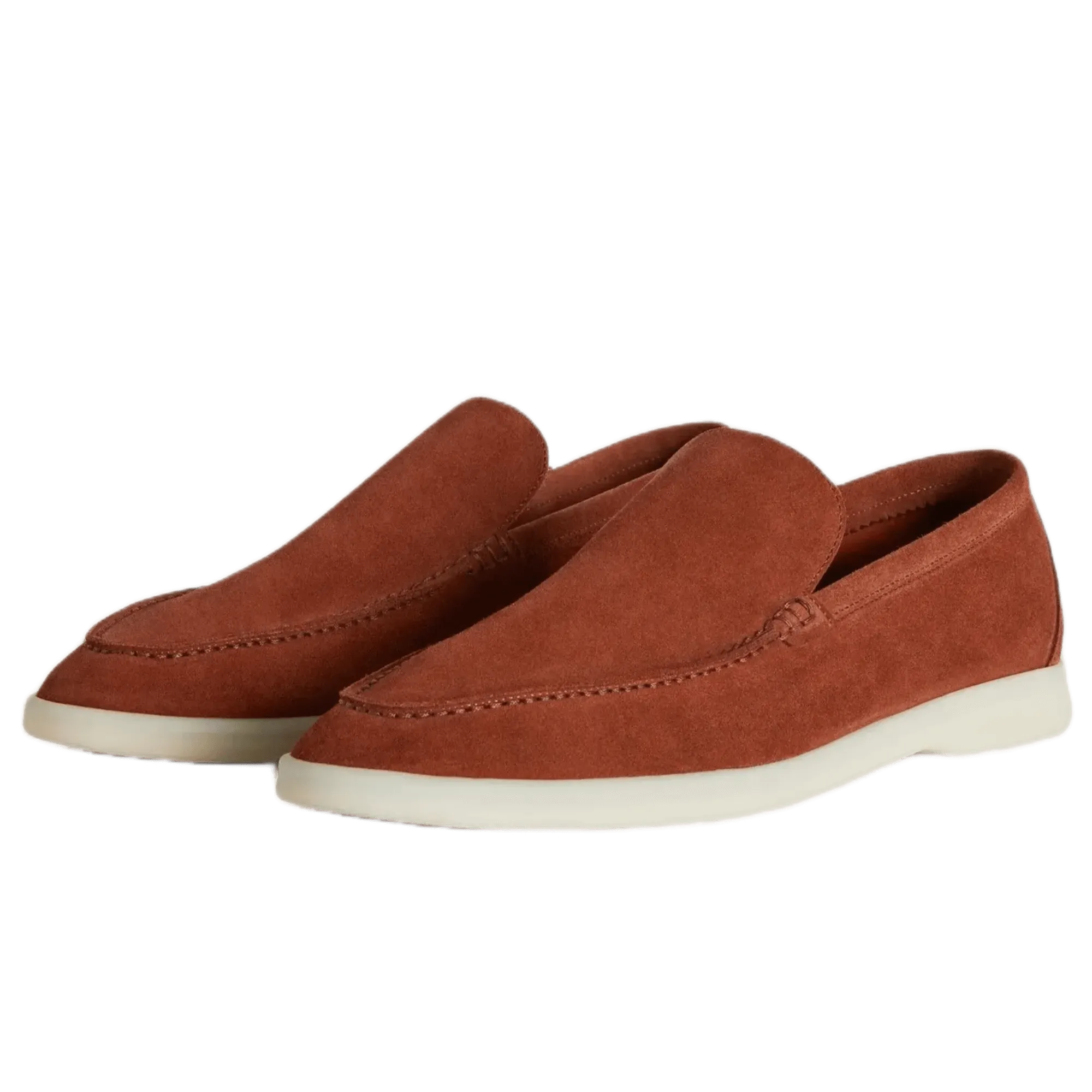 Mocassim Suede Loafer Loro Piana | Camurça Fina