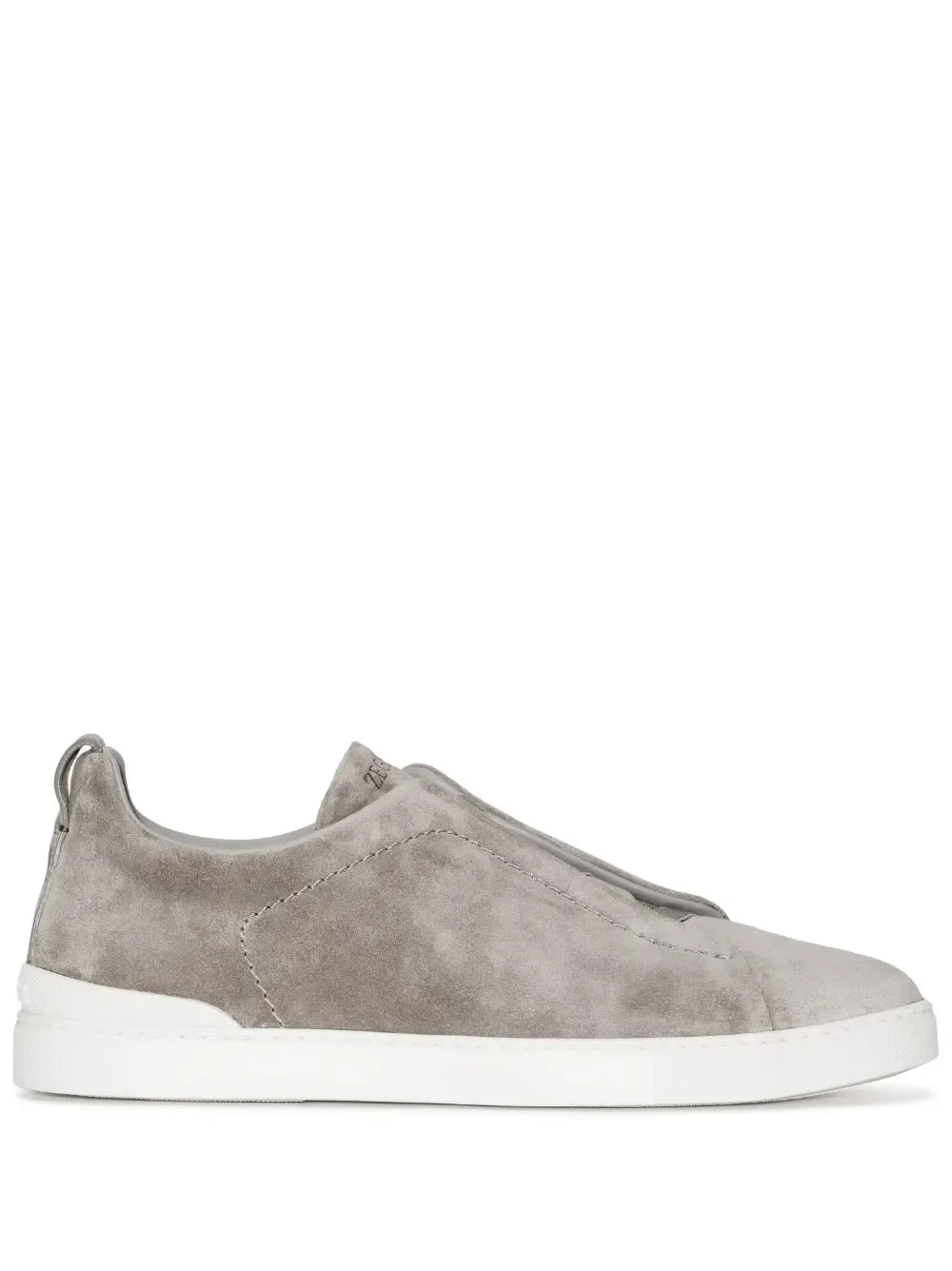 Tenis Zegna Triple Stitch Camurça