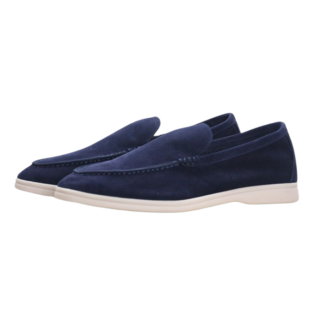 Mocassim Suede Loafer Loro Piana | Camurça Fina