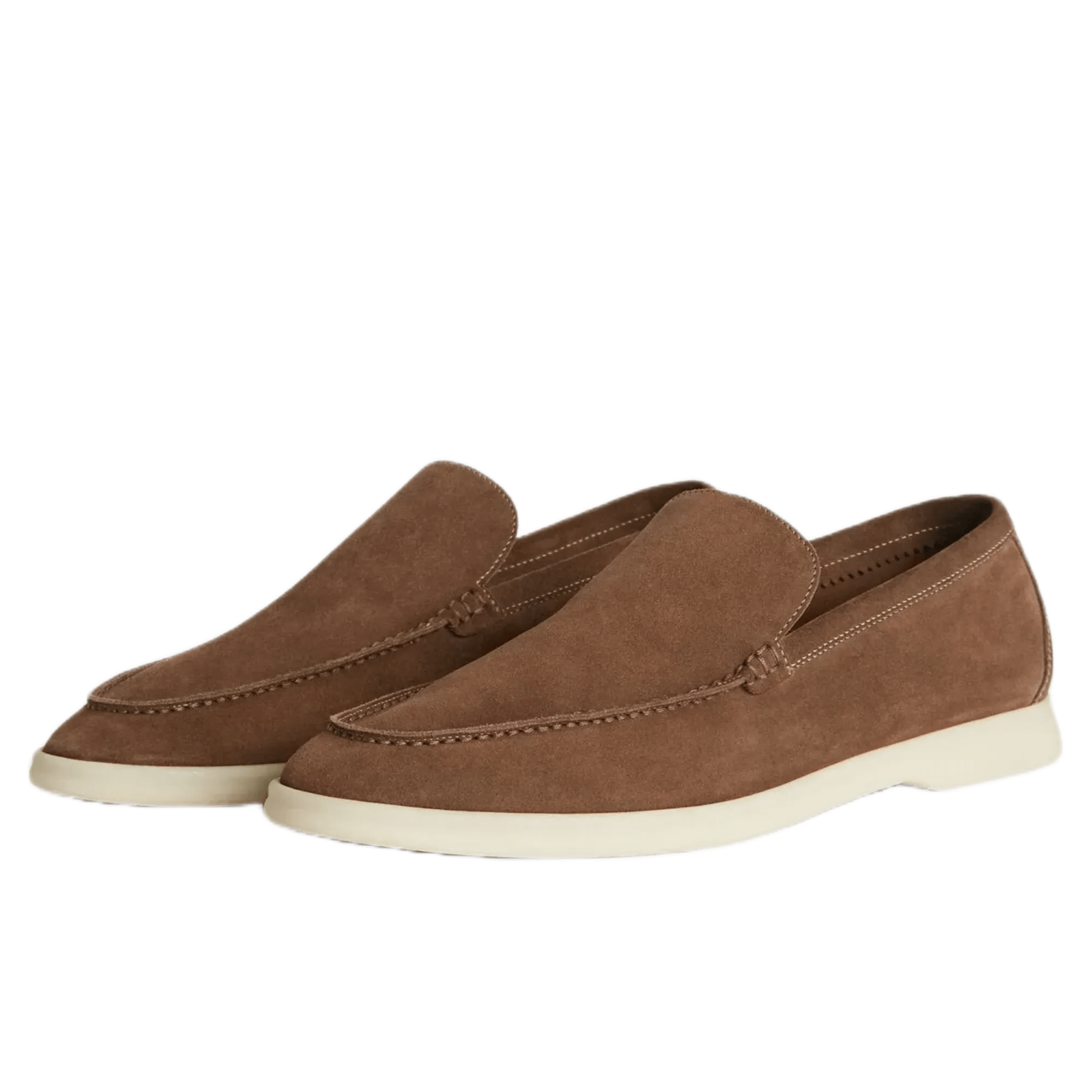 Mocassim Suede Loafer Loro Piana | Camurça Fina
