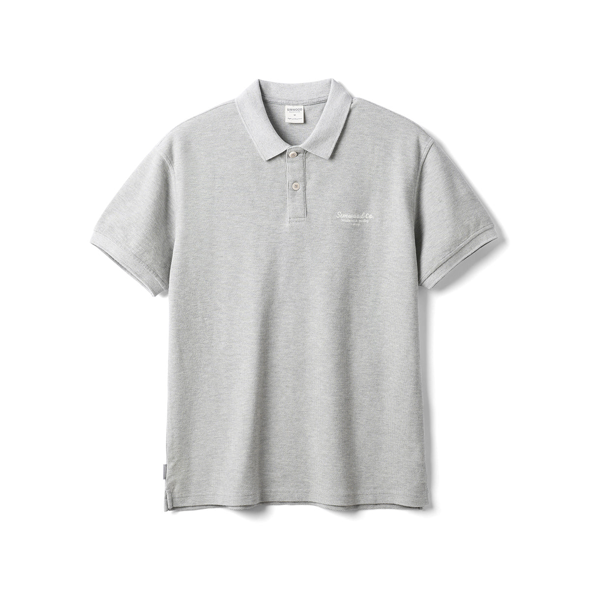Camisa Masculina Polo Essential Brazuque Cinza
