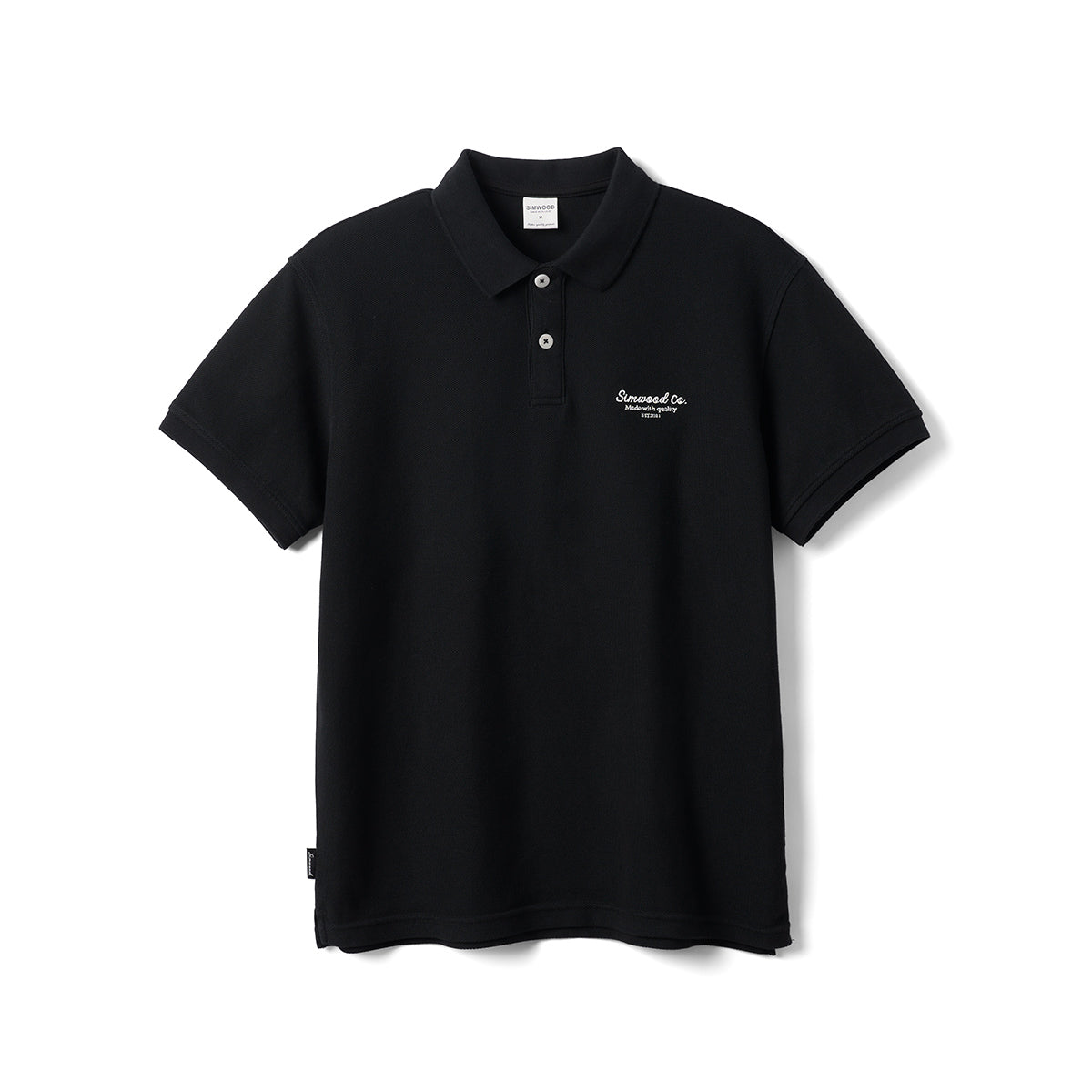 Camisa Masculina Polo Essential Brazuque Preta