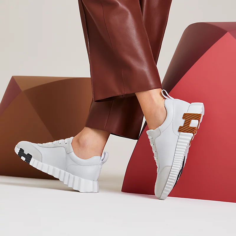 Tênis Hermes Bouncing Couro