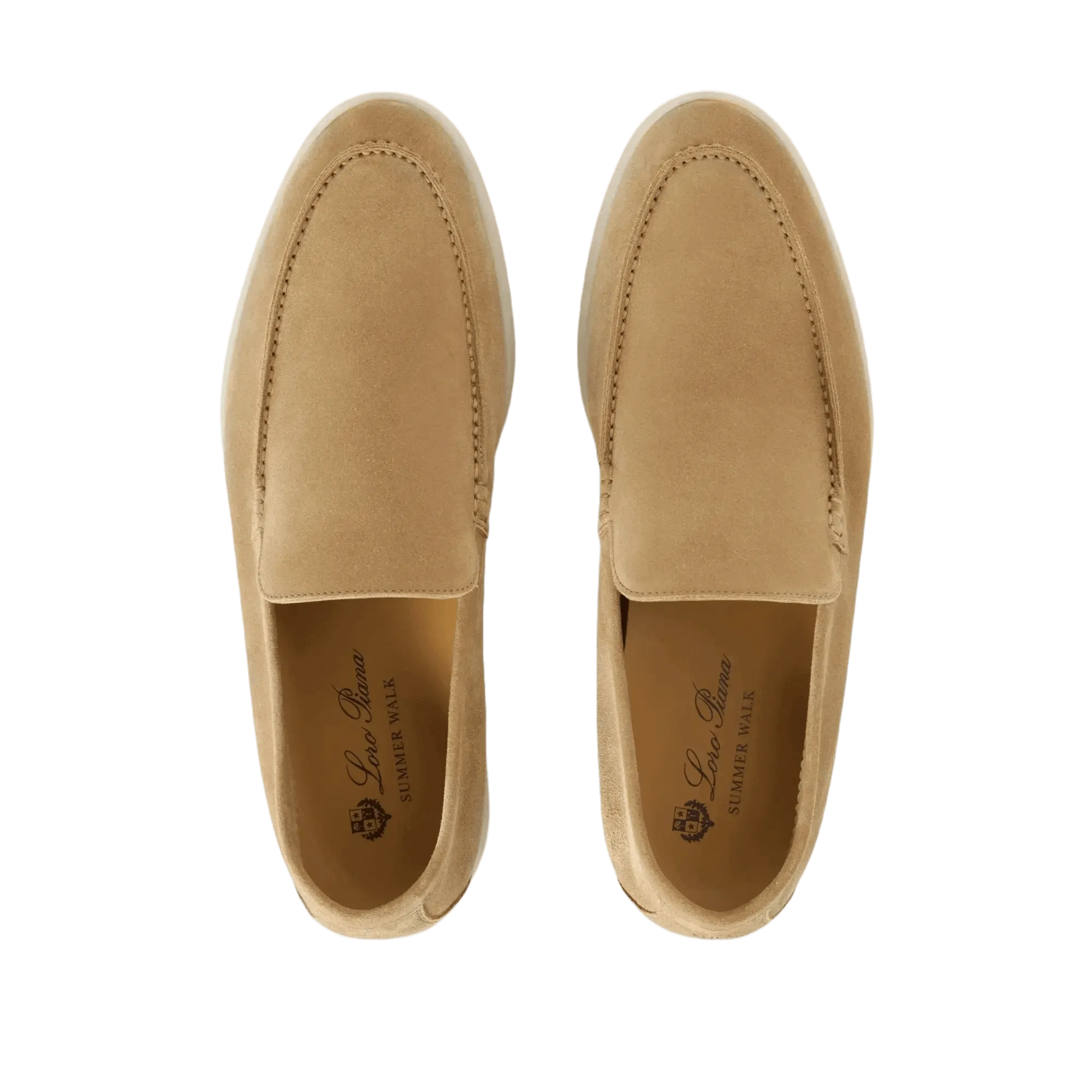 Mocassim Suede Loafer Loro Piana | Camurça Fina