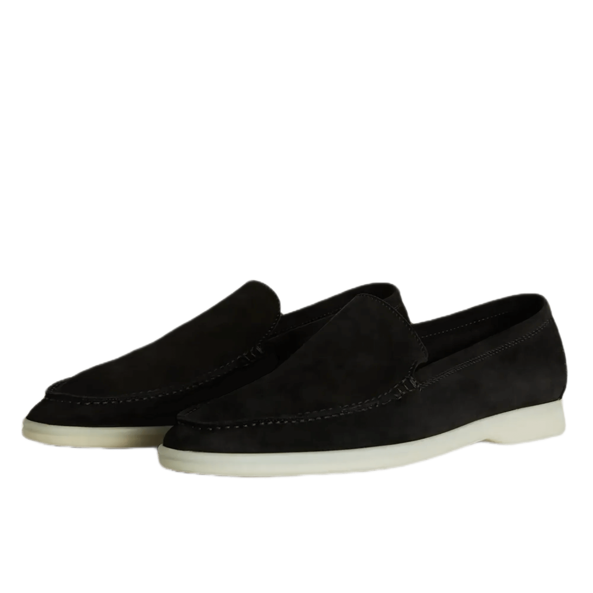 Mocassim Suede Loafer Loro Piana | Camurça Fina
